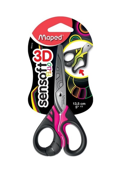 Maped Sensoft Fluo 13.5 Cm Makas 484310