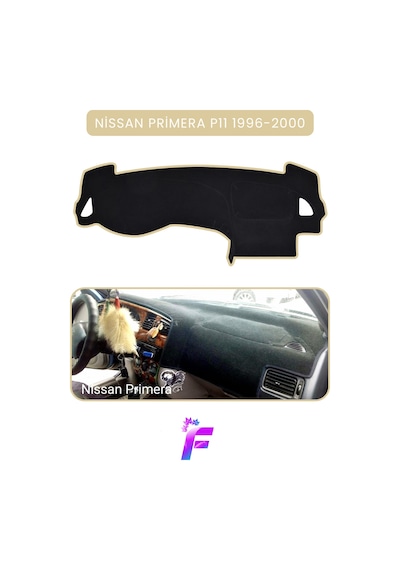 Nissan Primera 1996-2000 Torpido Örtüsü Güneşten Korur Kolay Montaj Tam Uyum Td85
