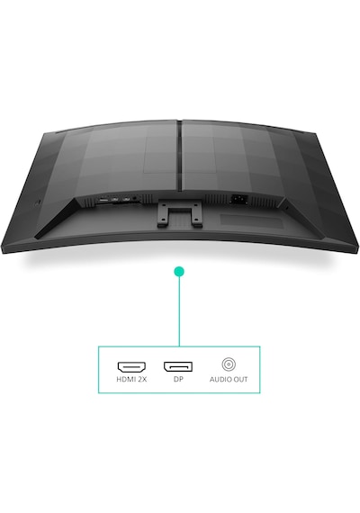 Philips Uyumlu  Evnia 31.5" 32m2c3500l 180hz 0.5ms 2k Qhd Kavisli Gaming Monitör