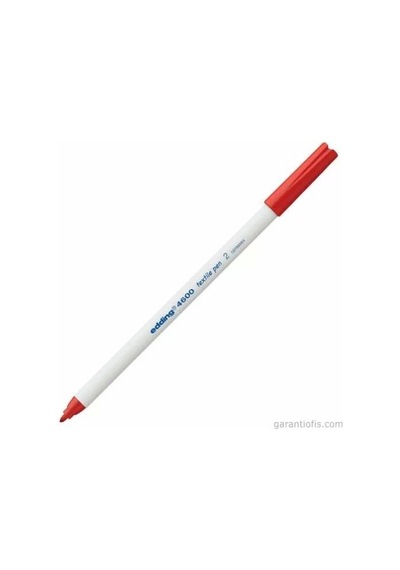 Edding 4600 Kırmızı Kumaş Boyama Kalemi T-shirt/tekstil Pen