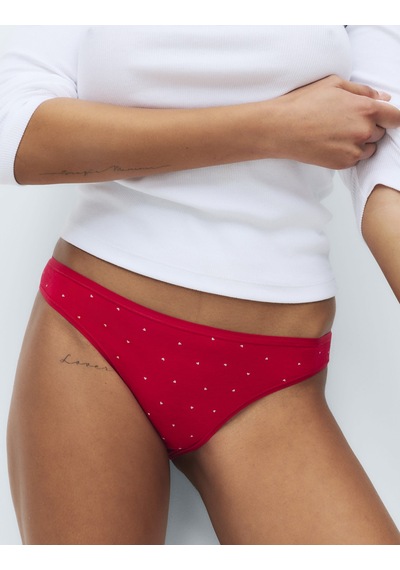 Marks & Spencer 5'li Dikişsiz Brazilian Külot Seti T61003498B Kırmızı