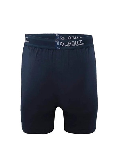 Anıt Erkek Büyük Beden Likralı Uzun Boxer 9054 Lacivert