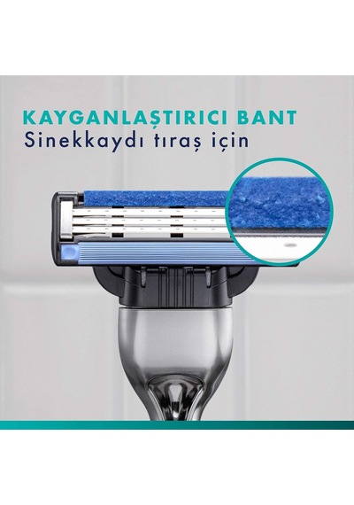 Uefa Champions League Special Edition Mach3 Erkekler İçin Tıraş Makinesi,3-bıçaklı Diğer