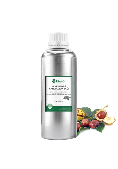 At Kestanesi Maserasyon Yağı - 1 Kg - %100 Saf Ve Doğal Maserasyon Yağ 1 KG