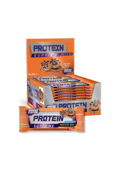 Station Supreme Protein Chocolate Chunks 24'lu Kutu Ahududu