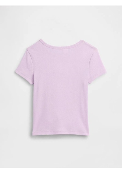 Gap V-sp Ss Rıb Tee Mor