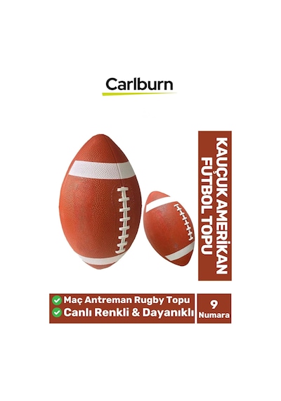 Premium Profesyonel Genç Yetişkin Maç Antreman Rugby Kauçuk Amerikan Futbol Topu Çok Renkli