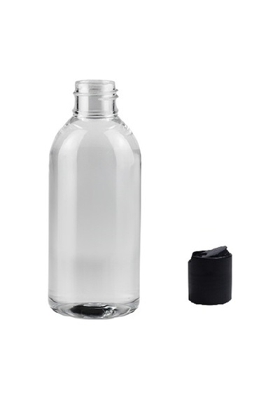 150ml Pet Şeffaf Şişe Disctop Kapak, 12 Adet, Dezenfektan Şişesi, Kozmetik Şişe, Şampuan Şişesi, Plastik Şişe, Aroma Şişesi Şeffaf