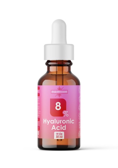Kuru Ciltler İçin Nemlendirici Hyaluronik Asit %8