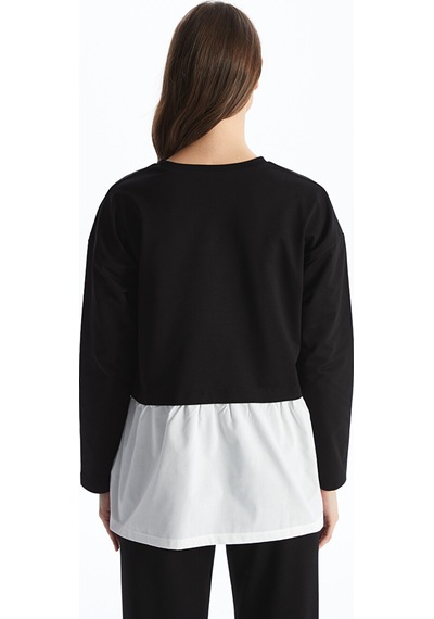 Lcwaıkıkı Maternity Siyah Sweatshirt