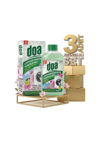 Doa Çamaşır Makinesi Temizleyicisi 3x250 Ml 250 ML