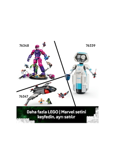 LEGO® ǀ Marvel Avengers: Doomsday Yeni Avengers Kulesi 76352 - 12 Yaş Üzeri için 6 Minifigür İçeren Oyuncak Yapım Seti (954 Parça)