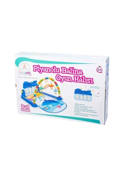 Oyuncak Babycim Pianolu Balina Oyun Halısı He0631
