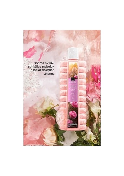 Gül Ve Kehribar Kokulu Banyo Köpüğü 500 Ml - Rahatlatıcı Etki Acai Üzümü