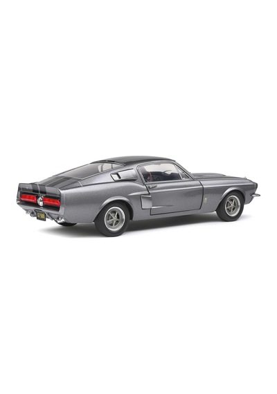 Solido S1802905 1/18 Shelby Gt500 Grey & Black Stripes 1967