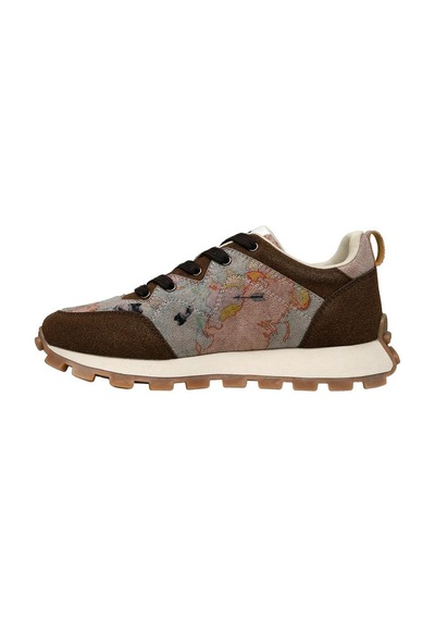 Kadın Vegan Deri Çok Renkli Sneakers - Explore Tasarım