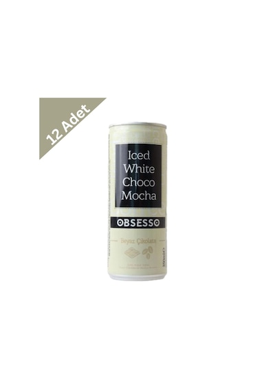 Obsesso Iced White Choco Mocha 250 Ml X 12 Adet Diğer