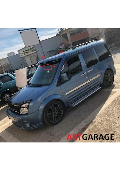 Ford Connect Ön Cam Rüzgarlığı-fiberglass-boyasız