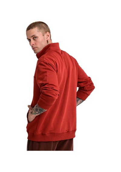 Sportive Badajoz Erkek Turuncu Günlük Stil Sweatshirt 24ke016-krmt Turuncu