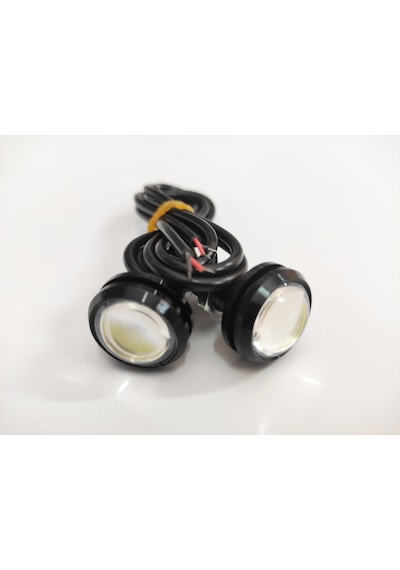 Replax Kartal Göz 12v Ayna Altı Led Lamba 22 Mm Beyaz 2 Li Cob Le