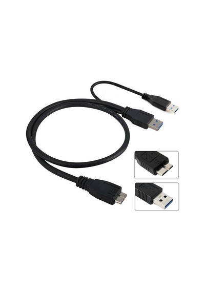 Micro Usb 3.0 Hdd Y Kablo - Usb 3.0 Hard Disk Kablosu