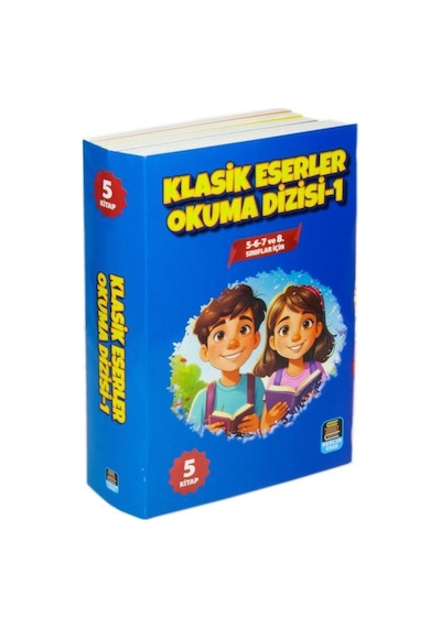 Klasik Eserler Okuma Dizisi-1 5 Kitap Set 5-6-7 Ve 8. Sınıfl...