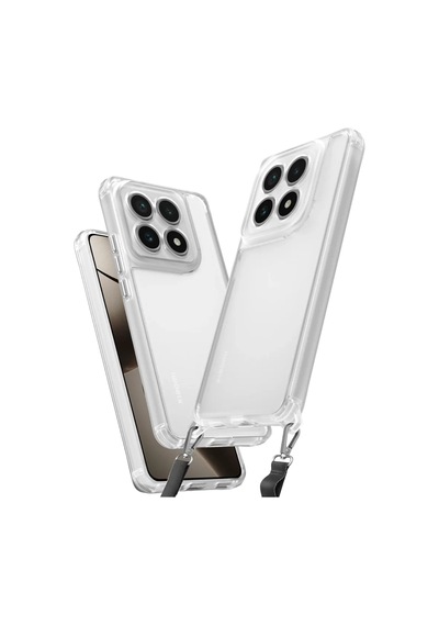 Newface Xiaomi Mi 14t Pro Kılıf Penta Silikon Kılıf - Şeffaf