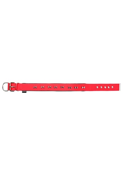 Actirex Neon Kemik Desenli Köpek Boyun Tasması Pembe M 2.5 x 42 - 50 Pembe