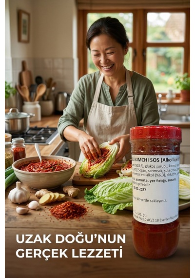 Kimchi Sos Ançuezli Ve Acı Biberli 430 G