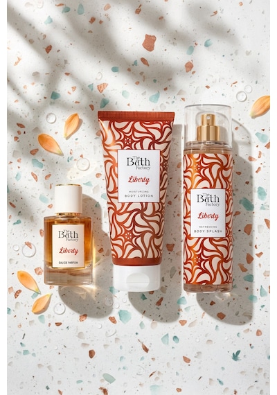 Liberty Parfüm 50 Ml + Liberty Vücut Spreyi 200 Ml + Liberty Vücut Losyonu 200 Ml Set Çiçeksi