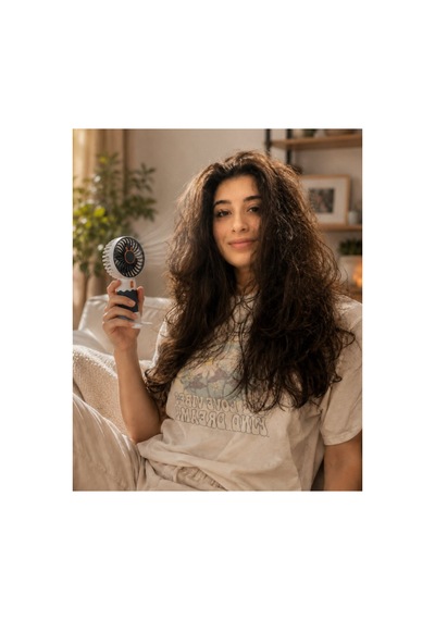 Güçlü Üfleme Kapasiteli Şarjlı Mini El Fanı - Hs08373768-4256 Renkli Güçlü Üfleme Kapasiteli Şarjlı Mini El Fanı - Hs08373768-4256 Renkli