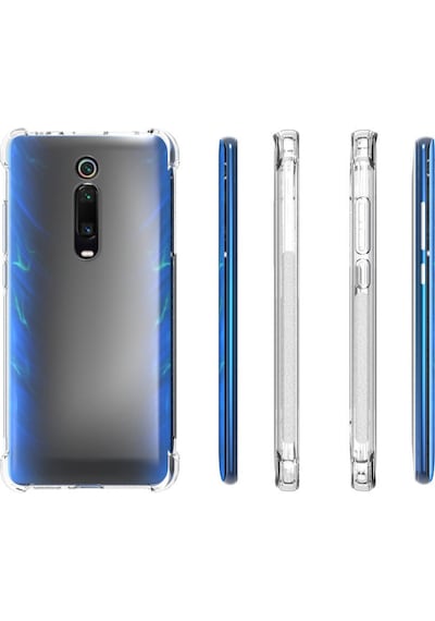 Goocamp Redmi K20 Kılıf Nitro Anti Shock Silikon - Renksiz Renksiz
