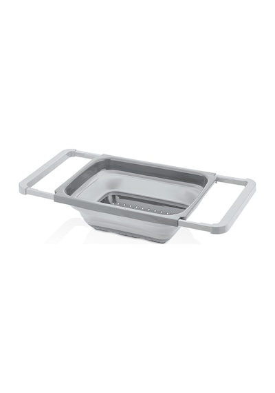 Porsima L-00852-2 Silikon Katlanabilir Akordiyon Evye Üstü Süzgeç