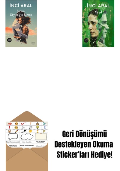 Şarkını Söylediğin Zaman + Yeşil + Okuma Sticker'ları