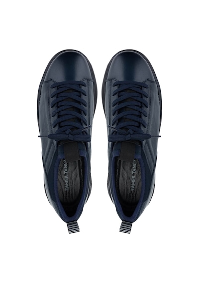 Tamer Tanca Erkek Hakiki Deri Lacivert Sneakers & Spor Ayakkabı 381 20550 Erk Ayk Sk24-25 Lacı Anl Lacivert