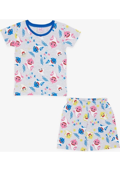 Breeze Kız Bebek Pijama Takımı Renkli Köpekbalığı Desenli 9 Ay-3 Yaş, Açık Gri Melanj-açık Gri Melanj Açık Gri Melanj Breeze Kız Bebek Pijama Takımı Renkli Köpekbalığı Desenli 9 Ay-3 Yaş, Açık Gri Melanj-açık Gri Melanj Açık Gri Melanj