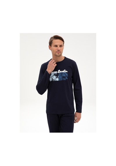 Pierre Cardin Erkek Lacivert Pijama Takım 50322631-200 Lacivert