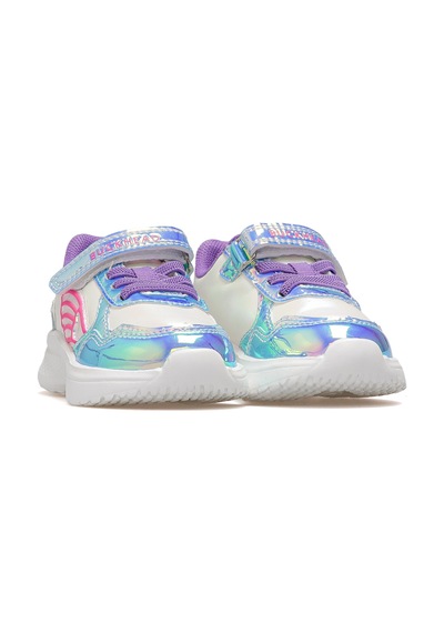 BUCKHEAD Bright Kız Çocuk Hafif Işıklı Sneaker Spor Ayakkabı 25k Buck3041 Pk Gümüş GÜMÜŞ
