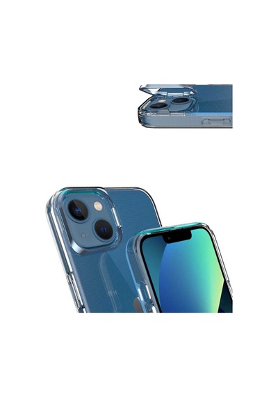 Apple Uyumlu iPhone 14 Plus Kilif Lens Koruma Çerçeve Standli Kapak 555318434