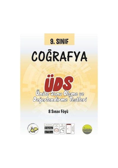 Pano Yayınları 9. Sınıf Coğrafya Ünite Değerlendirme Sınavı 8 Sı