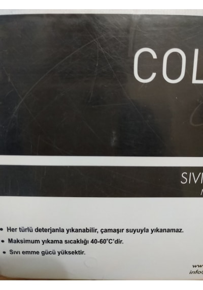 Collessium Çift Kişilik, Sıvı Geçirmez Yatak Alezi, 160X200Cm Beyaz