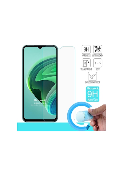 Microsonic Xiaomi Redmi Note 11e Nano Glass Cam Ekran Koruyucu