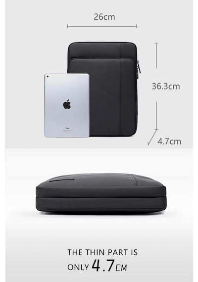 Golden Wolf 6306-twill Pu Coating Siyah Laptop Çantası Diğer