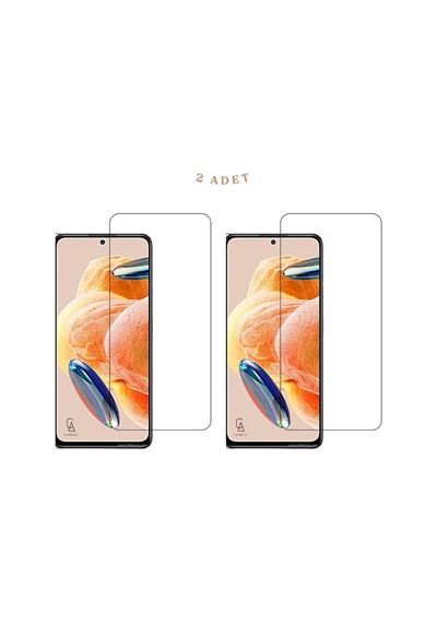 Xiaomi Redmi Note 12 Pro 4g Uyumlu Ekran Koruyucu Şeffaf Temperli Kırılmaz Cam Ekran Koruyucu 2 Adet