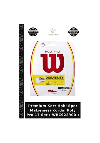 Premium Kort Hobi Spor Malzemesi Kordaj Poly Pro 17 Set Wrz922900