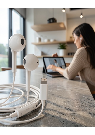 Kulak İçi Müzik Ve Çhassasiyet Kulaklığı Kablo İle Ergonomik Kare Tasarım Belirtilmemiş