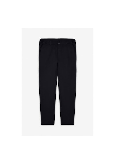 Süvari Siyah Slim Düz Jogger Pantolon Spn2020500010-s09