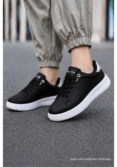 Ts Tonny Step Tonny Step Ünisex Sneaker Falyon Sararmaz Taban Hafif Tüy Gibi Günlük Spor Ayakkabı Siyah-beyaz Topuk Ts Tonny Step Tonny Step Ünisex Sneaker Falyon Sararmaz Taban Hafif Tüy Gibi Günlük Spor Ayakkabı Siyah-beyaz Topuk