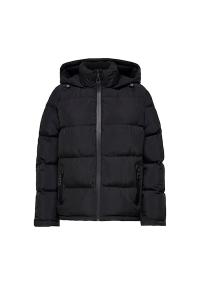 Only Kadın Onlpaula Kapüşonlu Şişme Mont 15326656 Siyah Siyah