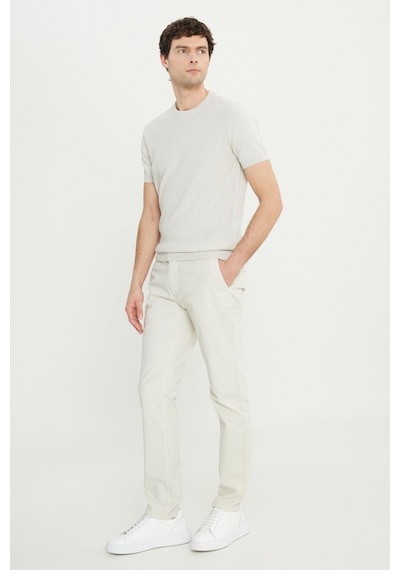 AC&Co / Altınyıldız Classics Erkek Tas Pamuklu Slim Fit Dar Kesim Yan Cepli Armürlü Esnek Casual Pantolon Tas AC&Co / Altınyıldız Classics Erkek Tas Pamuklu Slim Fit Dar Kesim Yan Cepli Armürlü Esnek Casual Pantolon Tas